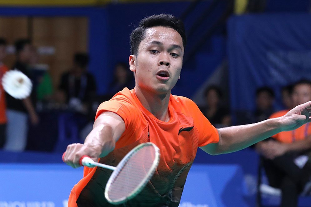 Anthony Ginting Akui Sempat Gugup Jalani Final Beregu SEA Games 2019