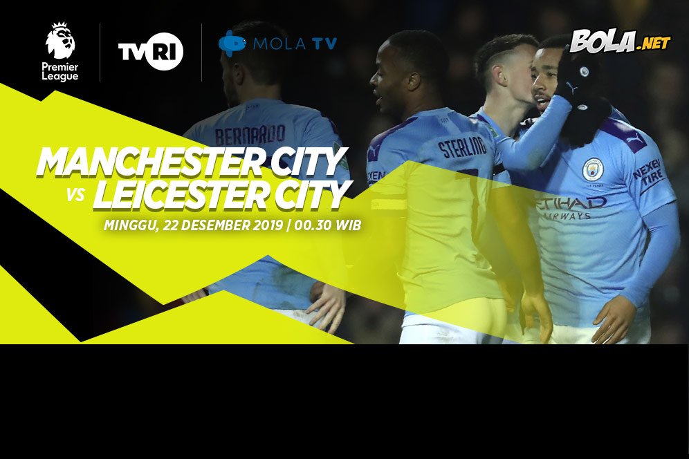 Live Streaming Manchester City vs Leicester City di Mola TV