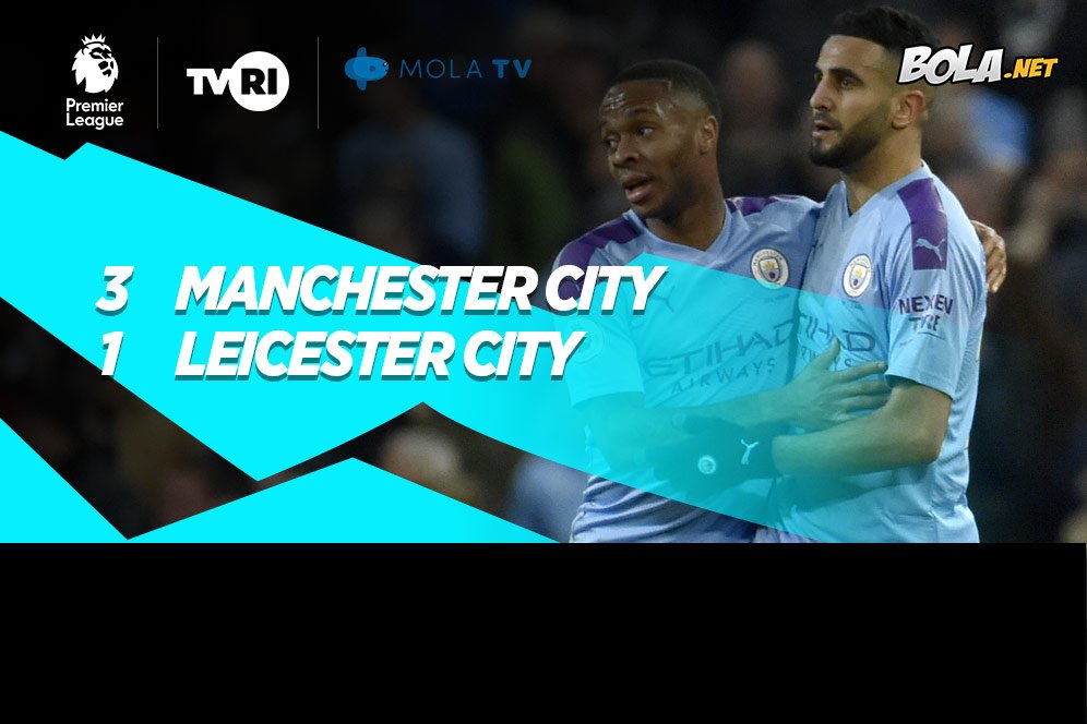 Hasil Pertandingan Manchester City vs Leicester City: Skor 3-1 Hasil Pertandingan Manchester City vs Leicester City: Skor 3-1