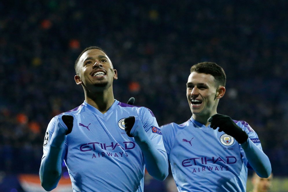 Statistik Dinamo Zagreb vs Man City: Gabriel Jesus Lampaui Rekor Neymar