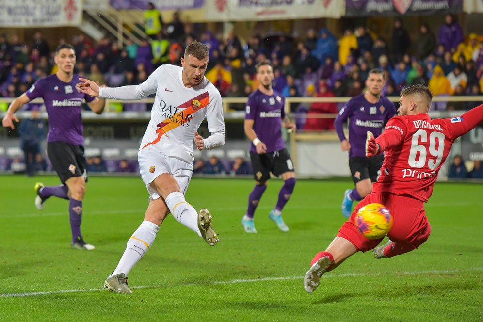 Man of the Match Fiorentina vs AS Roma: Edin Dzeko