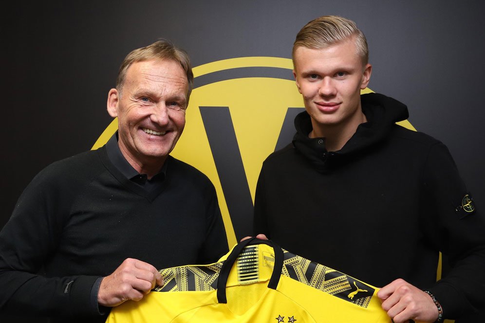 Erling Haaland Masuk, Begini Perkiraan Formasi Borussi Dortmund