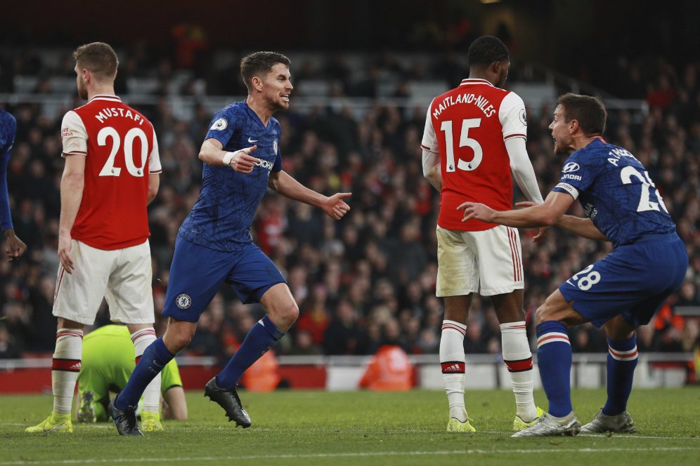 Mikel Arteta Yakin Jorginho Harusnya Dikartu Merah, Sepakat?