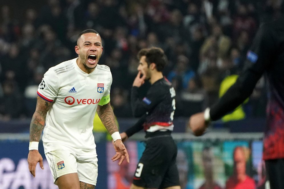 Hati-Hati Juventus, Lyon Kini Sudah Kembali Diperkuat Memphis Depay