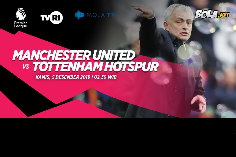 Data dan Fakta Premier League: Manchester United vs Tottenham