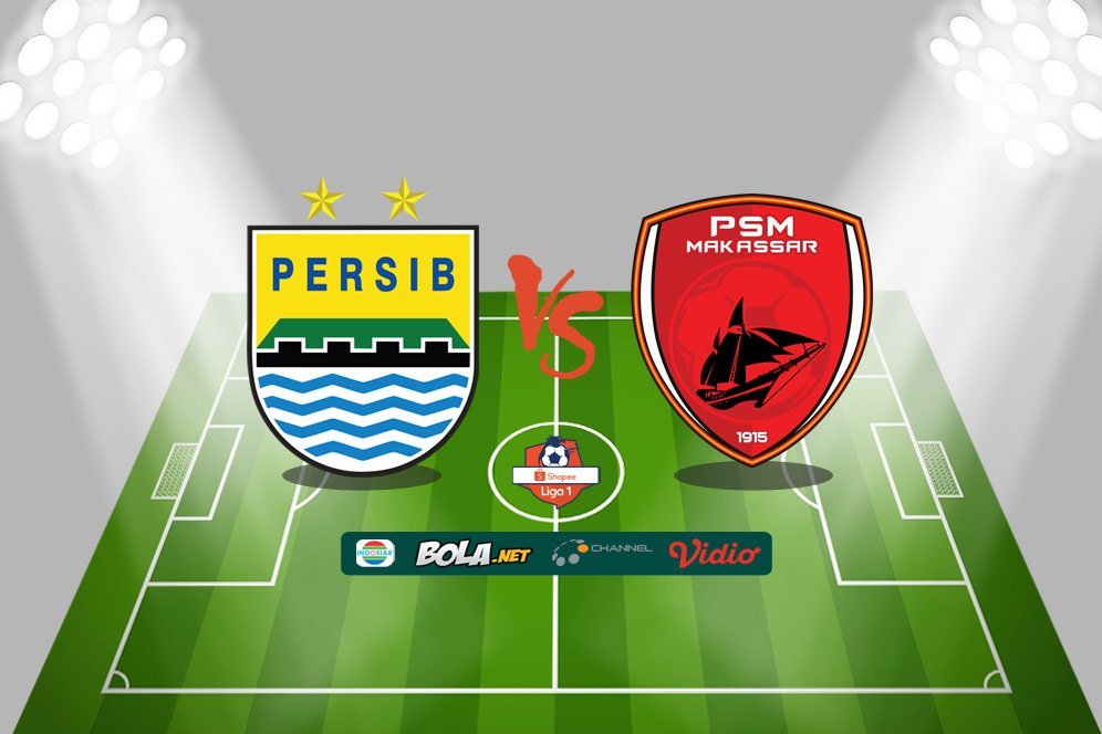 Hasil Pertandingan Persib Bandung vs PSM Makassar: Skor 5-2