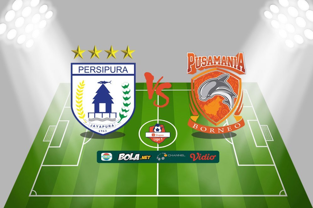 Live Streaming Persipura vs Borneo FC di Vidio.com