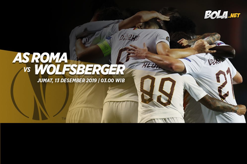 Prediksi AS Roma vs Wolfsberger 13 Desember 2019
