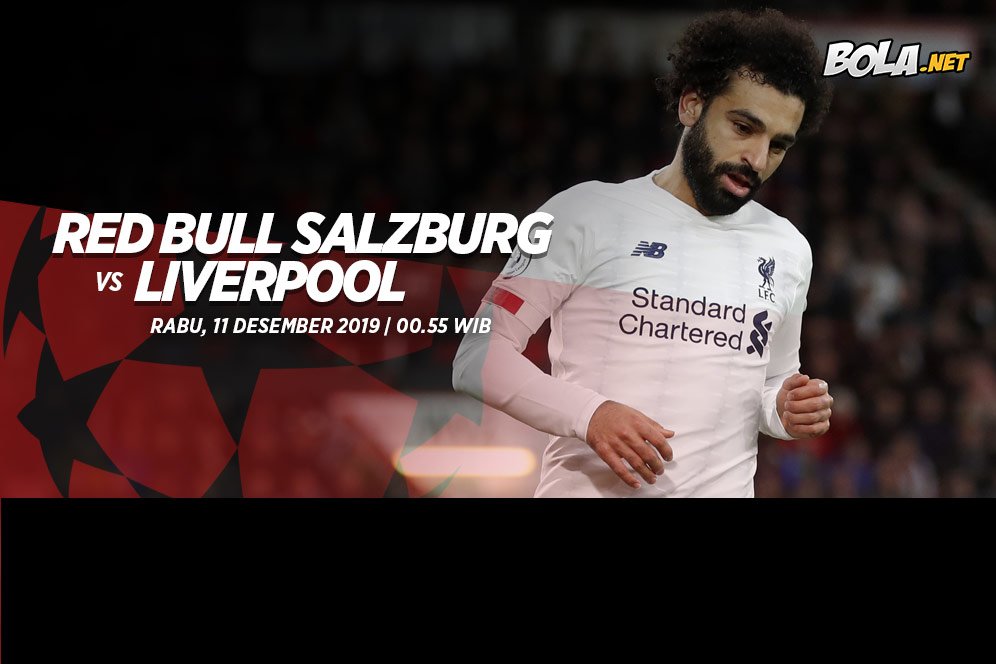 Live Streaming FC Salzburg vs Liverpool di Vidio