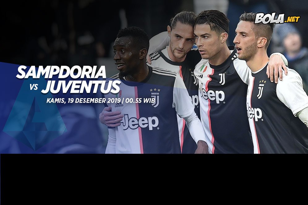 Data dan Fakta Serie A: Sampdoria vs Juventus