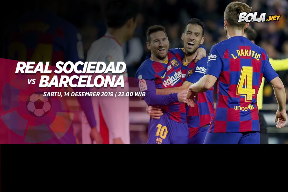 Prediksi Real Sociedad vs Barcelona 14 Desember 2019