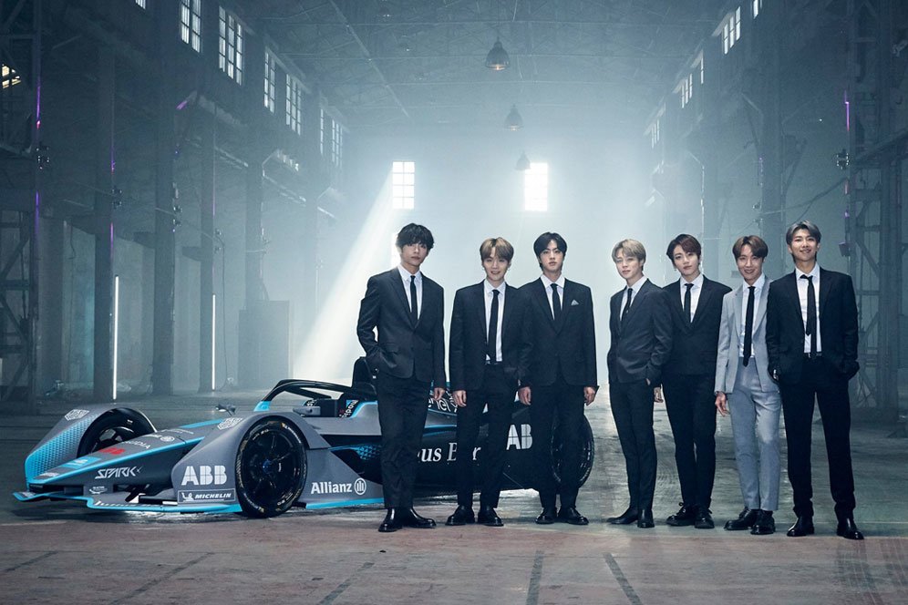 Formula E Gandeng Boyband BTS sebagai Duta Global Terbaru