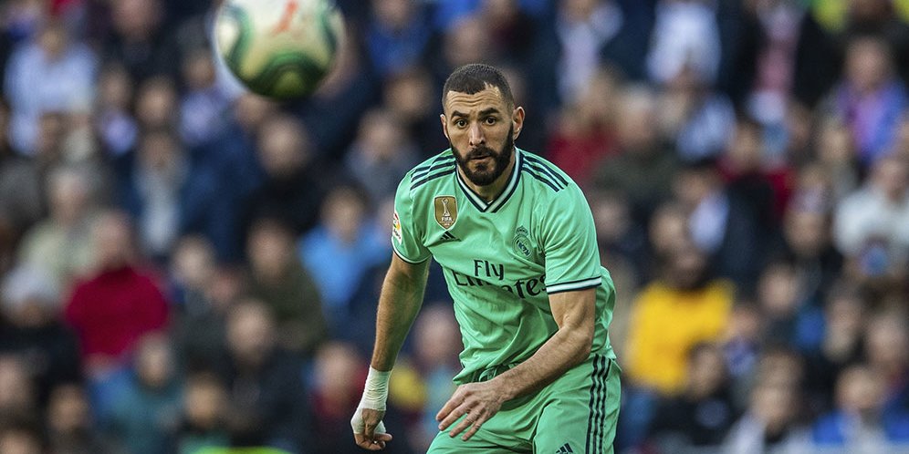 Pemain Real Madrid, Karim Benzema. (c) AP Photo