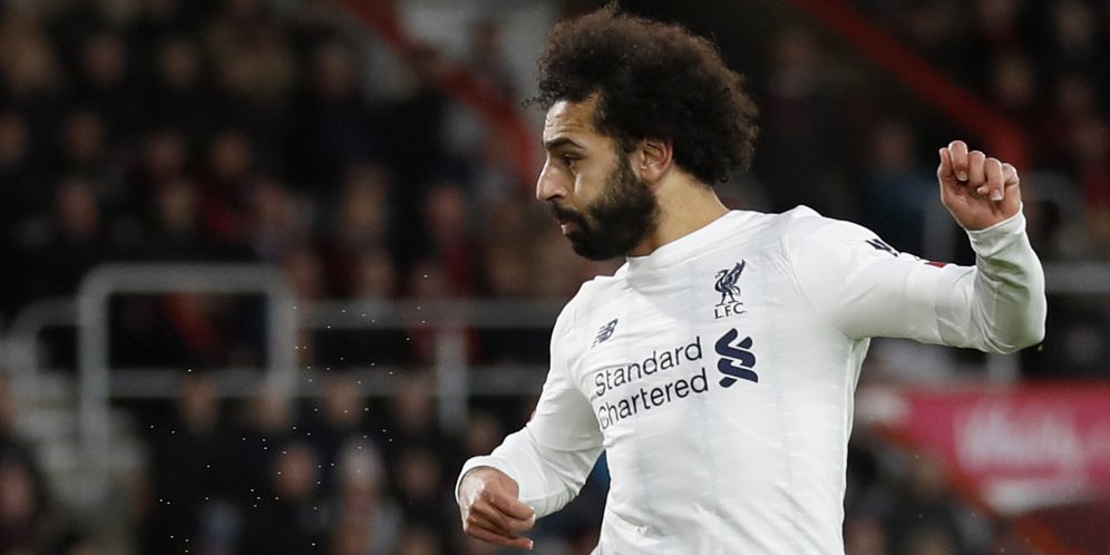 Statistik Laga Bournemouth vs Liverpool: Gol ke-63 Mo Salah dari 100 Pertandingan