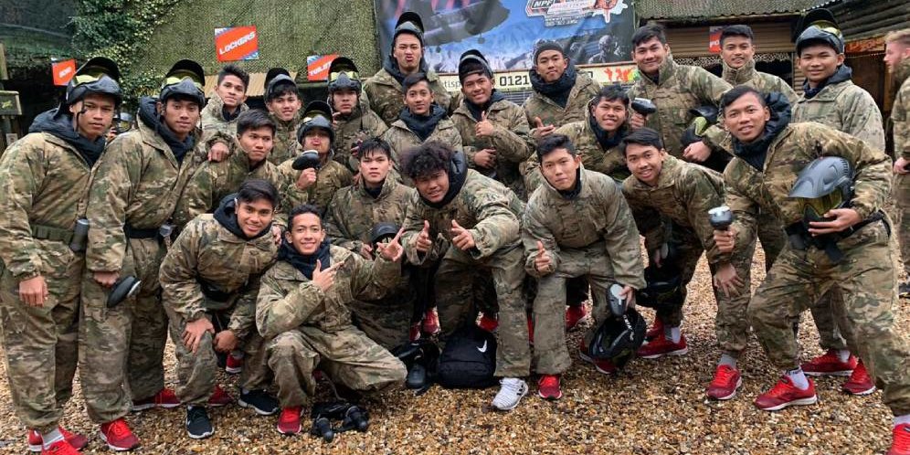 Skuad Garuda Select Antusias Bermain Paintball Skuad Garuda Select Antusias Bermain Paintball