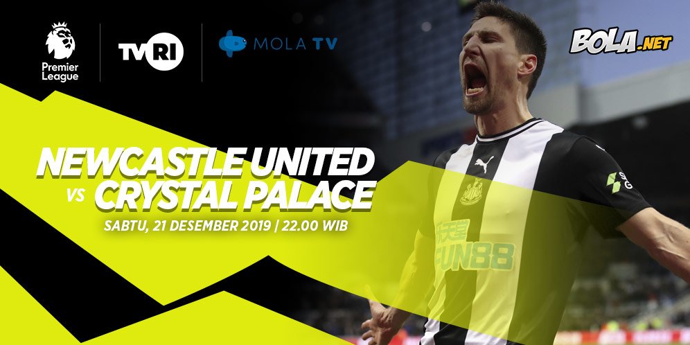 Live Streaming Newcastle Vs Crystal Palace Di TVRI - Bola.net