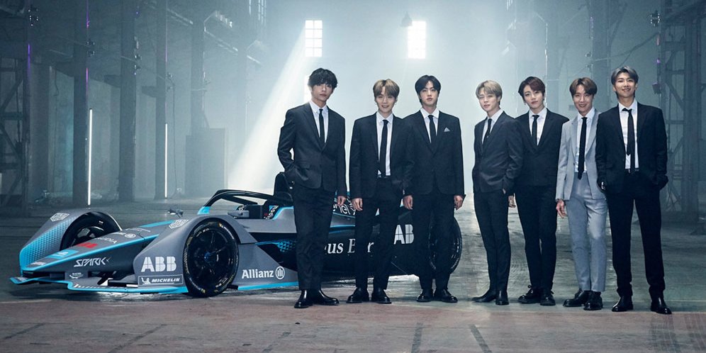 Formula E Gandeng Boyband BTS sebagai Duta Global Terbaru