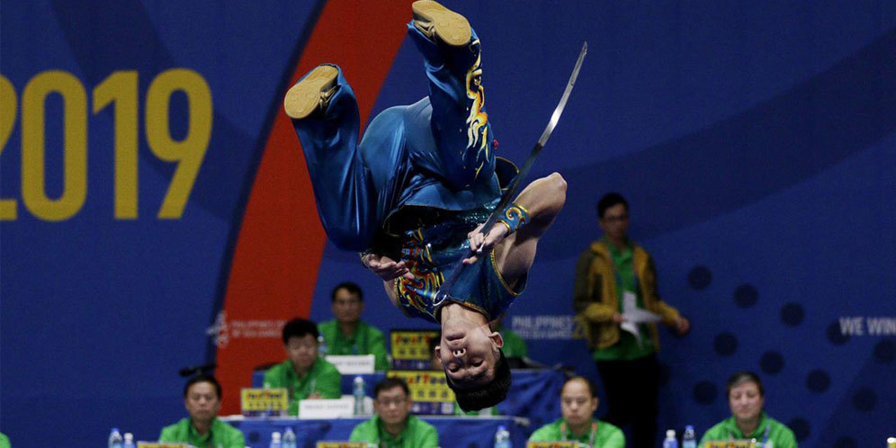 Cedera, Harris Horatius Rebut Perak Wushu di SEA Games 2019