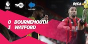 Hasil Pertandingan Bournemouth vs Watford: Skor 0-3