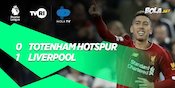 Hasil Pertandingan Tottenham vs Liverpool: 0-1