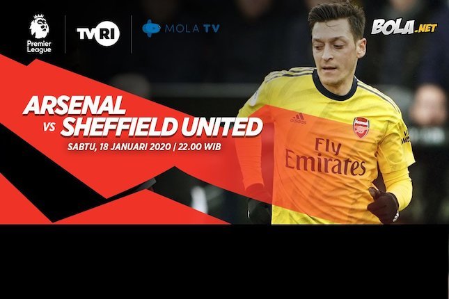 Live Streaming Arsenal Vs Sheffield United Di Mola Tv