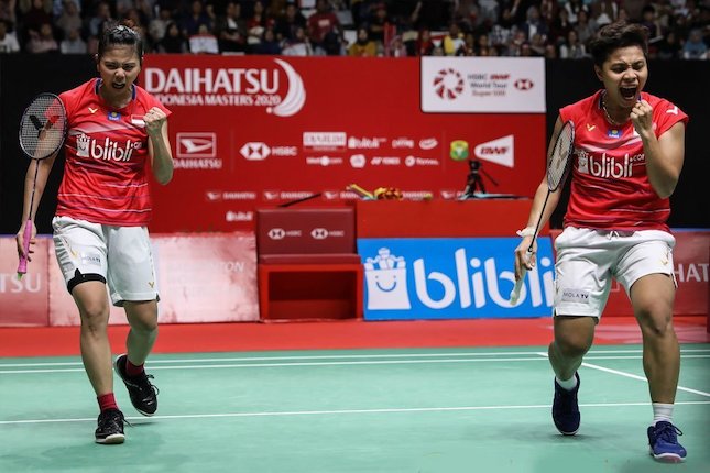 Greysia Polii dan Apriyani Rahayu (c) PBSI