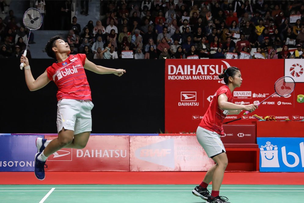 Kelelahan, Greysia/Apriyani Bangga Juarai Indonesia Masters 2020