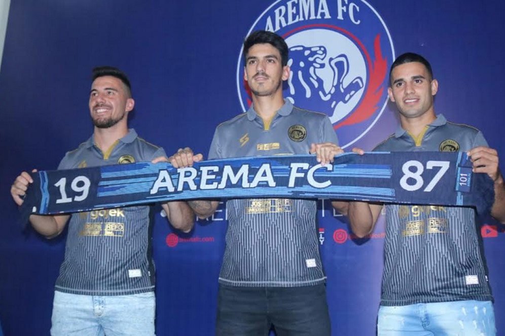 Trio Amerika Latin Arema FC Siap Turun Lawan Persib Bandung