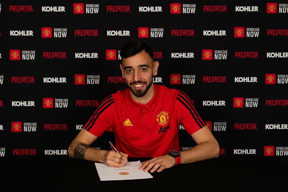 Fans MU Diminta Bersabar dengan Bruno Fernandes