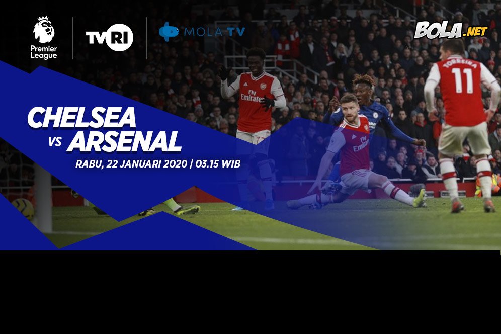 Data dan Fakta Premier League: Chelsea vs Arsenal