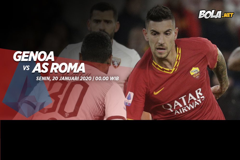 Prediksi Genoa vs AS Roma 20 Januari 2020