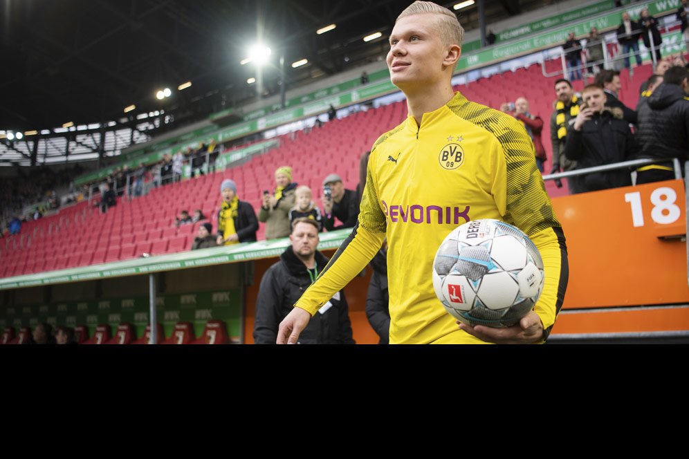 Debut Erling Haaland di Dortmund: Gol 183 Detik, Hattrick 23 Menit