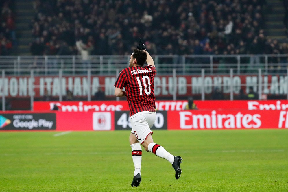 Man of the Match AC Milan vs Torino: Hakan Calhanoglu