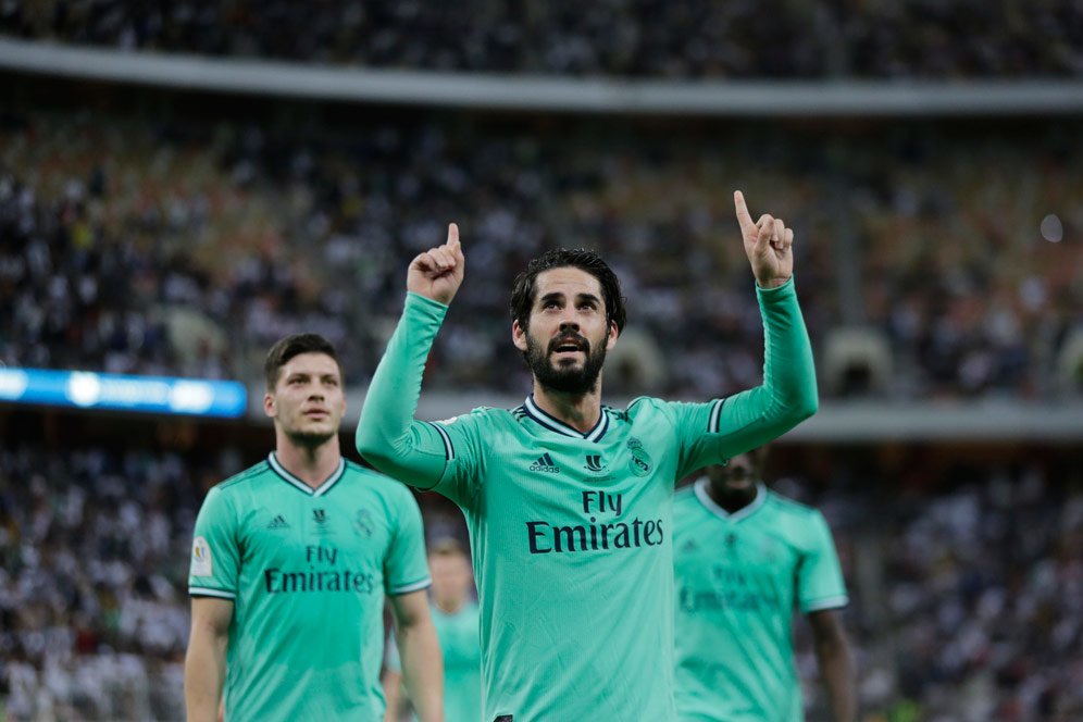 Zidane Usir Isco dari Real Madrid pada Januari 2021?