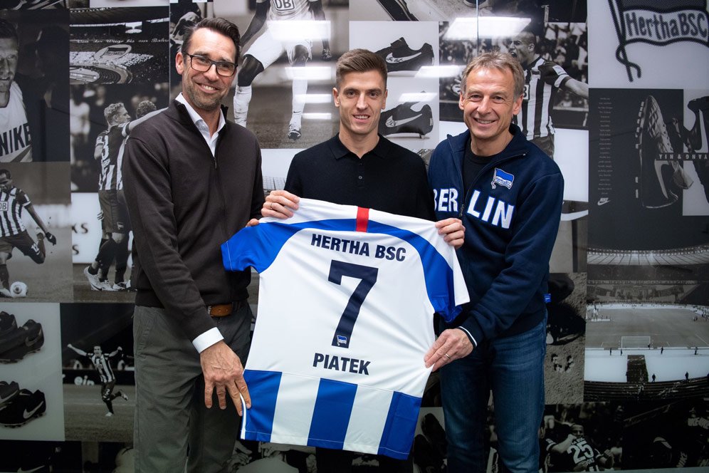 Tinggalkan AC Milan, Krzysztof Piatek Resmi Gabung Hertha Berlin