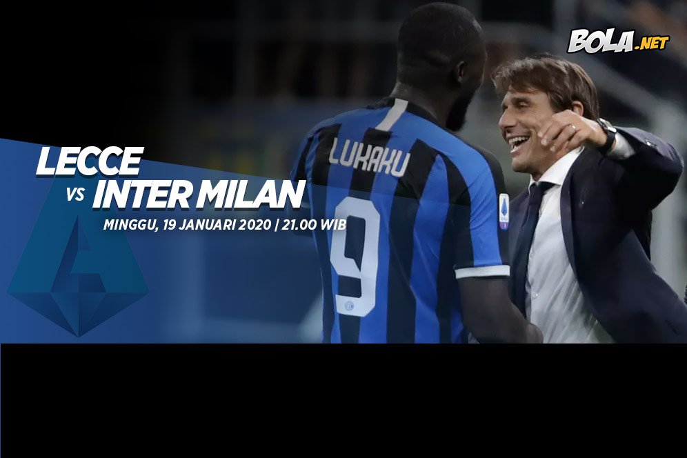 Data dan Fakta Serie A: Lecce vs Inter Milan