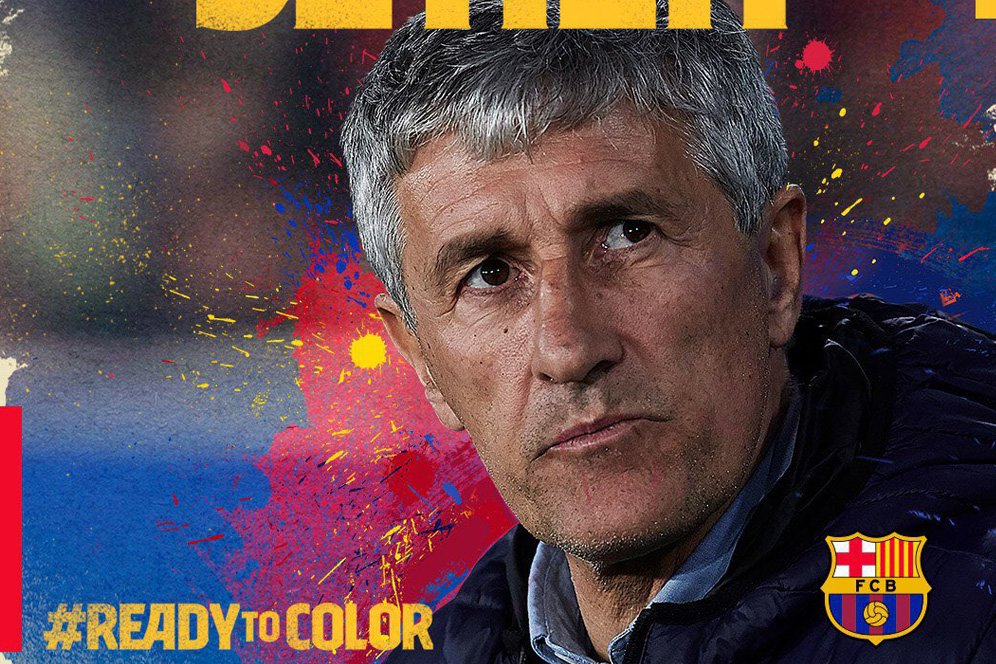 Quique Setien Tiba, Barcelona Seperti Dilatih Johan Cruyff Lagi