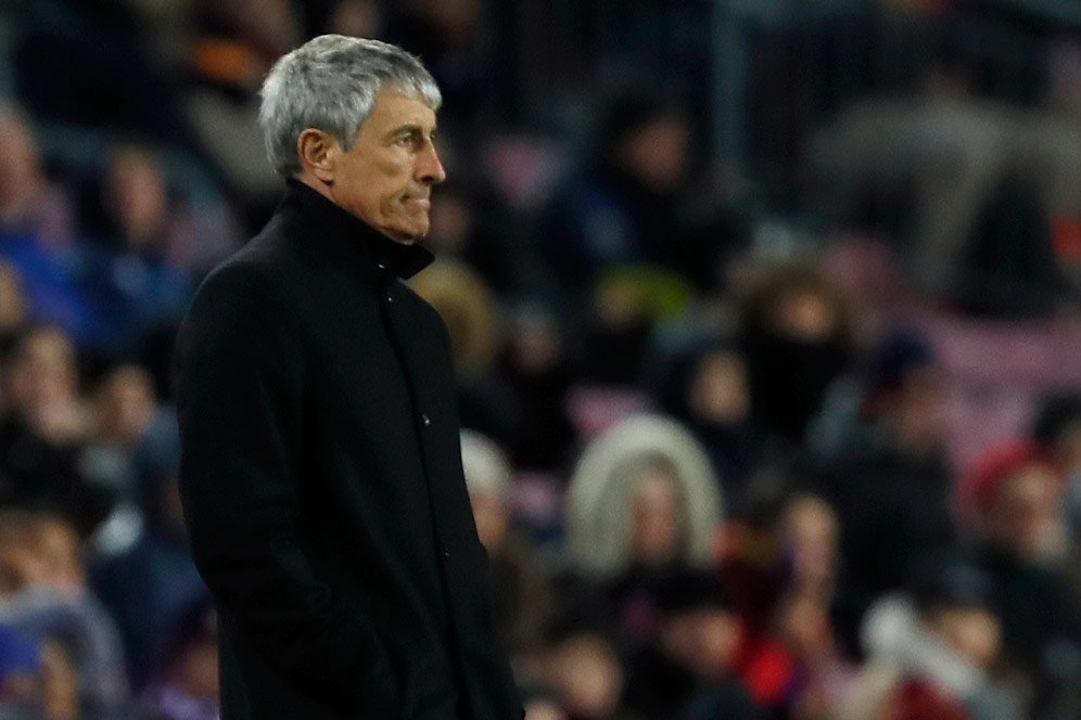 Quique Setien Tidak Resah Terancam Dipecat Barcelona, Kenapa?