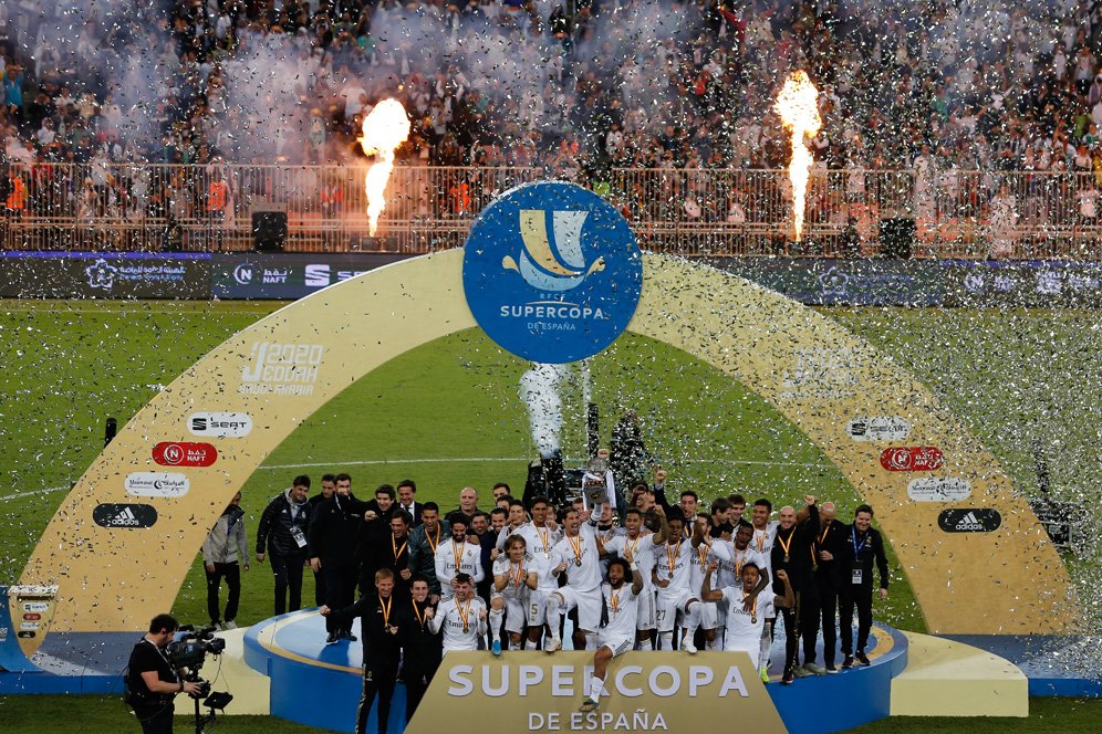 Makna Ganda Trofi Supercopa de Espana bagi Real Madrid 