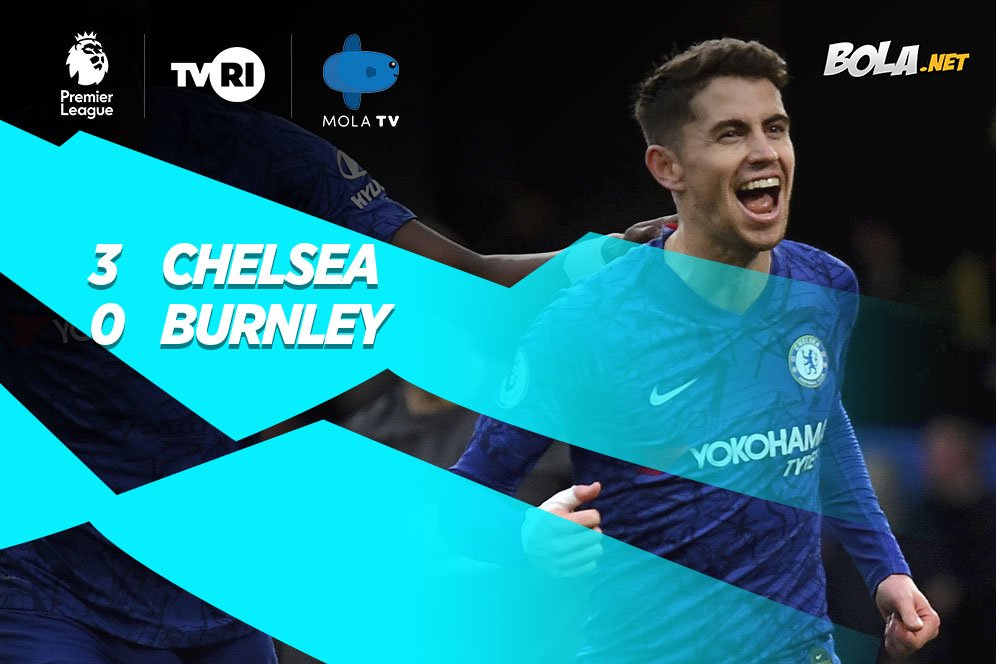 Hasil Pertandingan Chelsea vs Burnley: 3-0