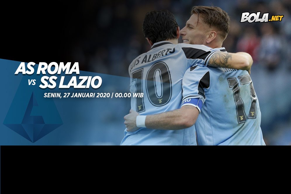 Data dan Fakta Serie A: AS Roma vs Lazio