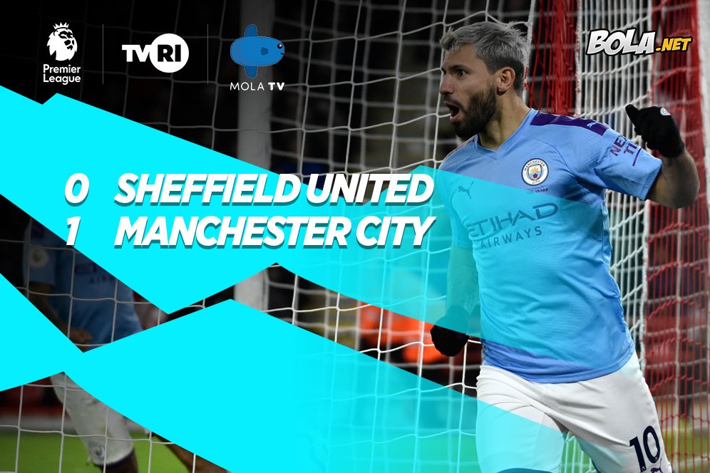 Hasil Pertandingan Sheffield United vs Manchester City: Skor 0-1