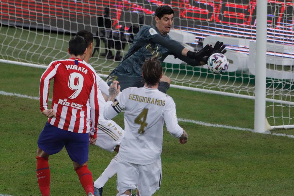 Man of the Match Real Madrid vs Atletico Madrid: Thibaut Courtois