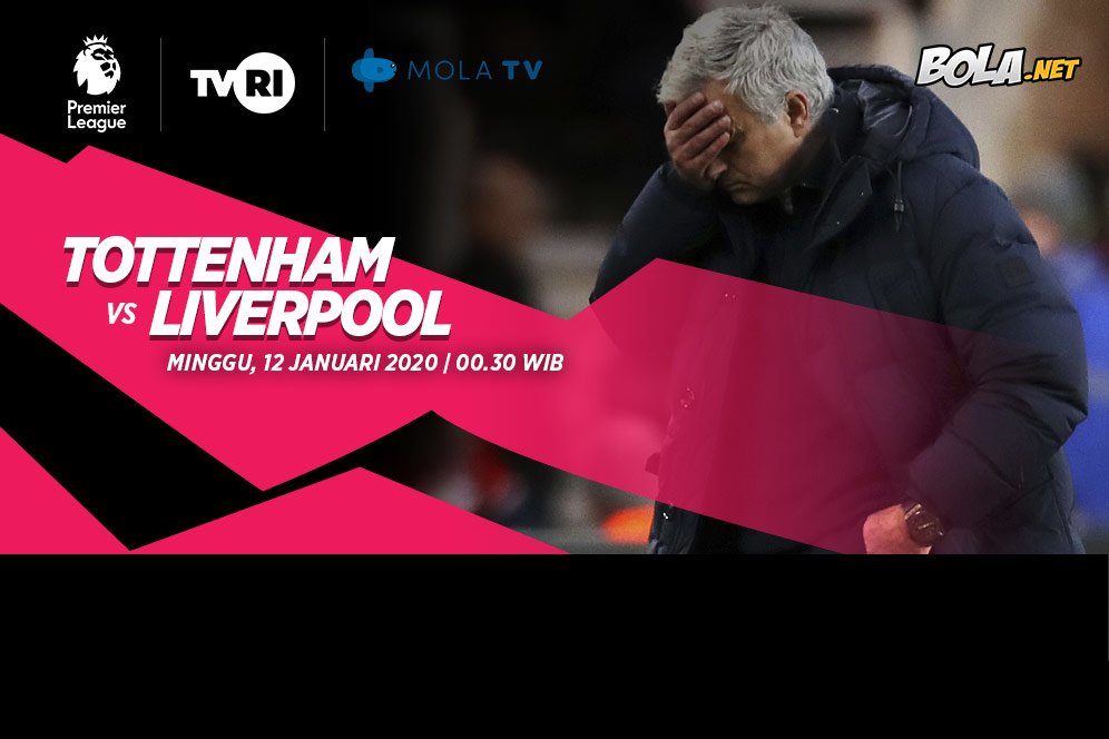 Live Streaming Tottenham vs Liverpool di Mola TV