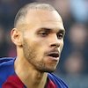 Bahagia, Braithwaite Abaikan Rumor Kepergiannya dari Barcelona