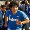 Tribut untuk Diego Maradona, Napoli Pakai 'Jersey Argentina' Lawan AS Roma