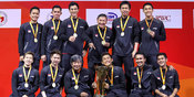 Indonesia Pede Juarai Piala Thomas usai Kampiun di Kejuaraan Bulu Tangkis Beregu Asia 2020