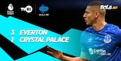 Bungkam Crystal Palace, Everton Semakin Mendekat ke Empat Besar