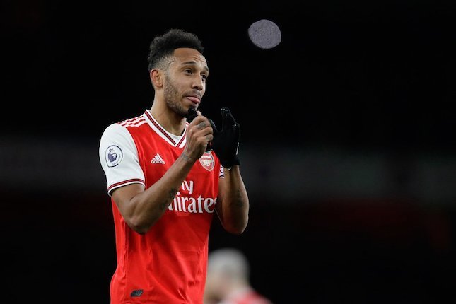 Striker Arsenal, Pierre-Emerick Aubameyang. (c) AP Photo