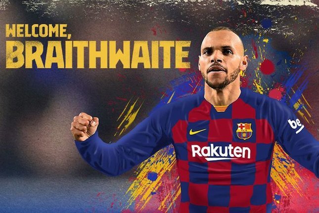 Martin Braithwaite resmi bergabung dengan Barcelona (c) FC Barcelona